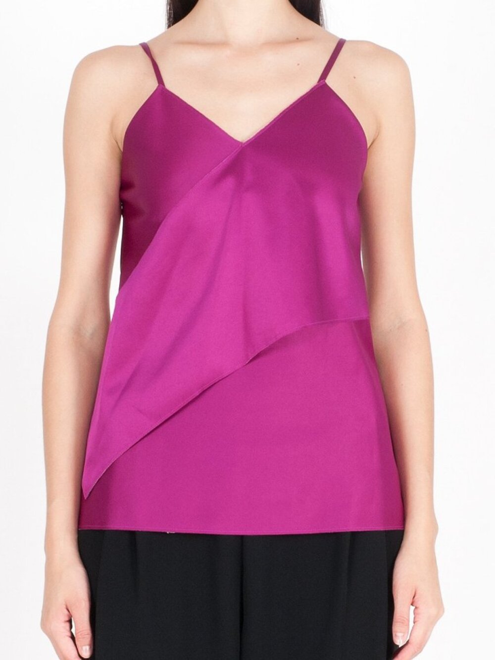 NWT 3.1 PHILLIP LIM Fuchsia Pink Sleeveless Blouse Tank Top Size US 0 XS